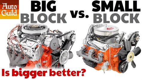 Big Block Vs Small Block Engines .